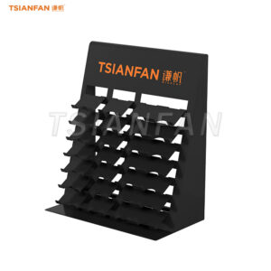 triangular display rack